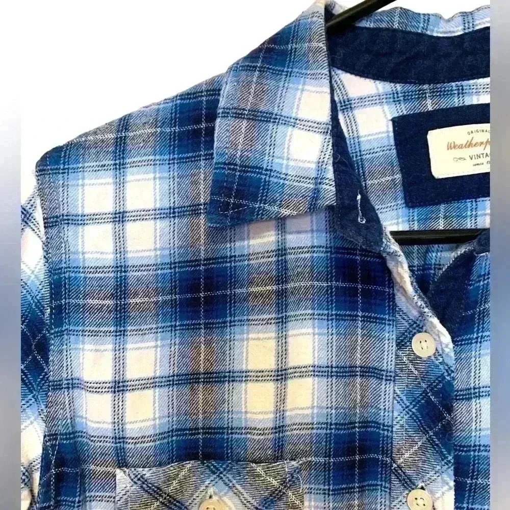 Weatherproof NWOT Women’s Long Sleeve Button Down Flannel  Shirt